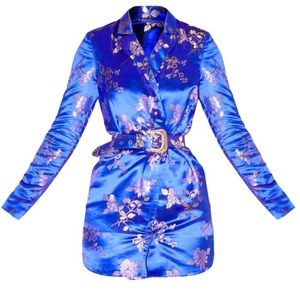 Cobalt Blazer Dress